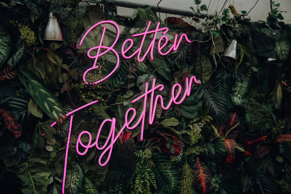Neon Sign Better Together